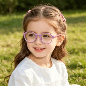 1 Pair of Stylish, Cute, Trendy, Cool, High-value, Versatile, and Comfortable Flat-lens Glasses for Extended Wear