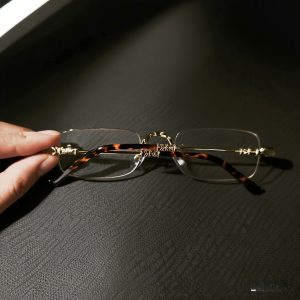 Men's Frameless Flat Lens Glasses